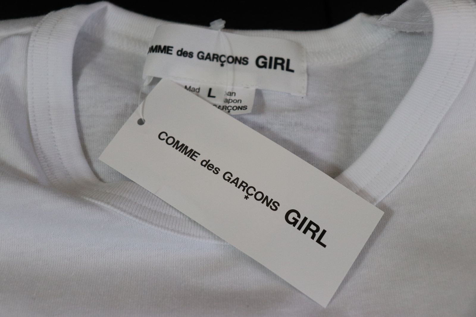 COMME des GARCONS GIRL×高橋真琴 新品TシャツL-