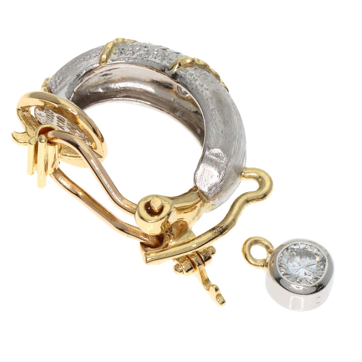 SELECT JEWELRY セレクトジュエリー ダイヤモンド イヤリング PT900  