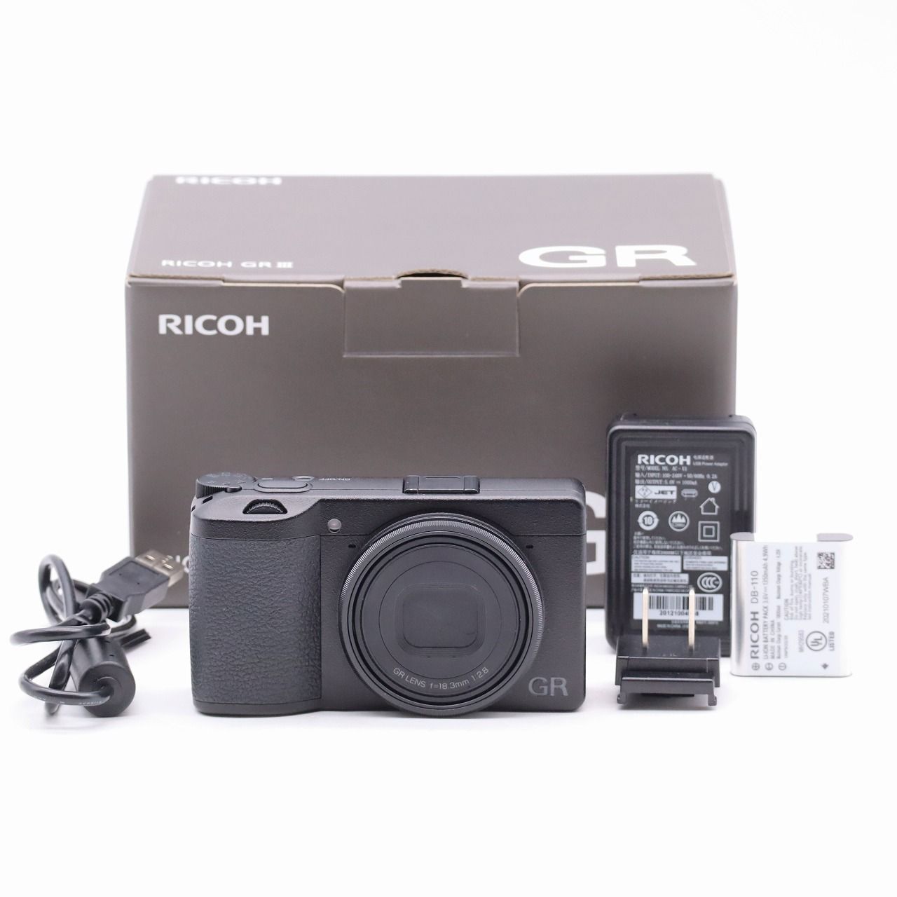 【ショット数2,293】RICOH GR III ショット数2,293回】RICOH GR III
