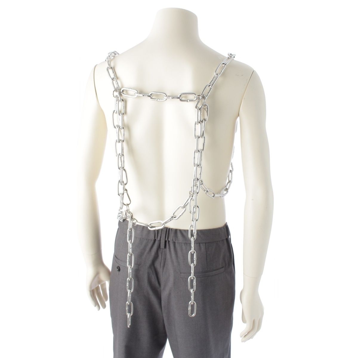 コムデギャルソン チェーン ハーネス 鎖 ネスト ファッション雑貨 シルバー