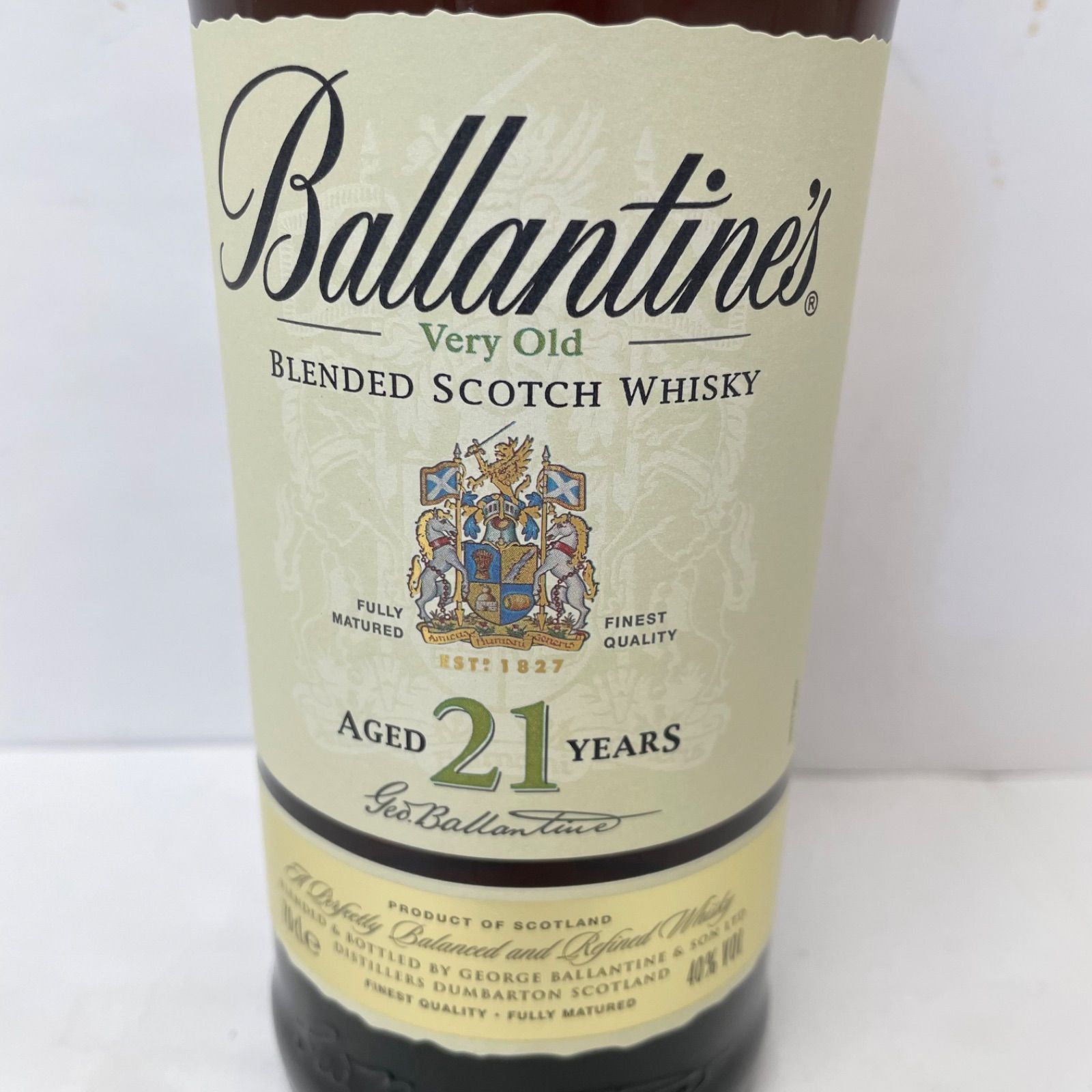 未開封 バランタイン 21年 BALLANTINE'S 21年 バランタイン スコッチ