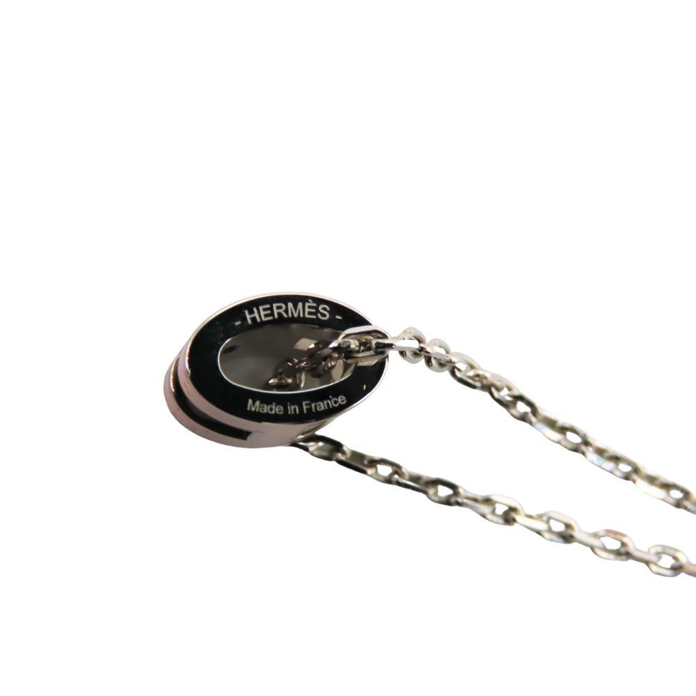 中古】HERMES エルメス ミニポップアッシュ・ネックレス ローズ