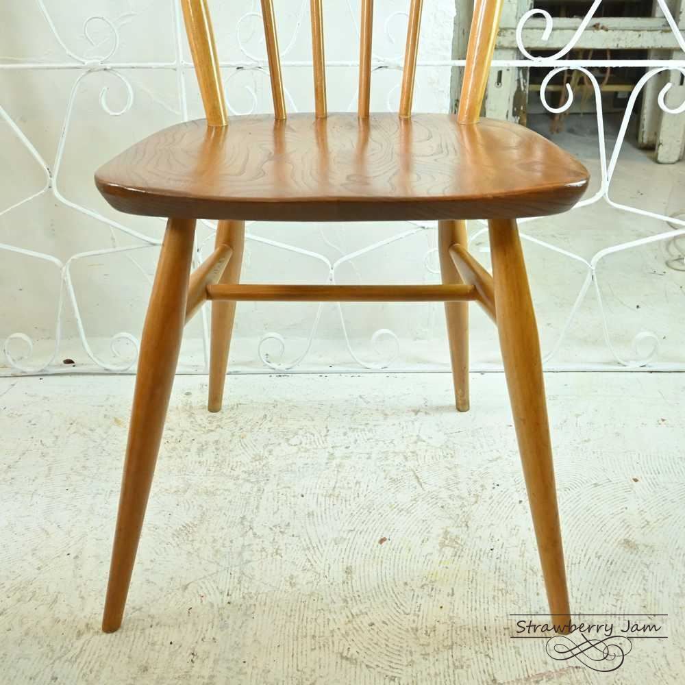 L3705-297-1 英国ヴィンテージ ERCOL アーコールチェア ボウバック