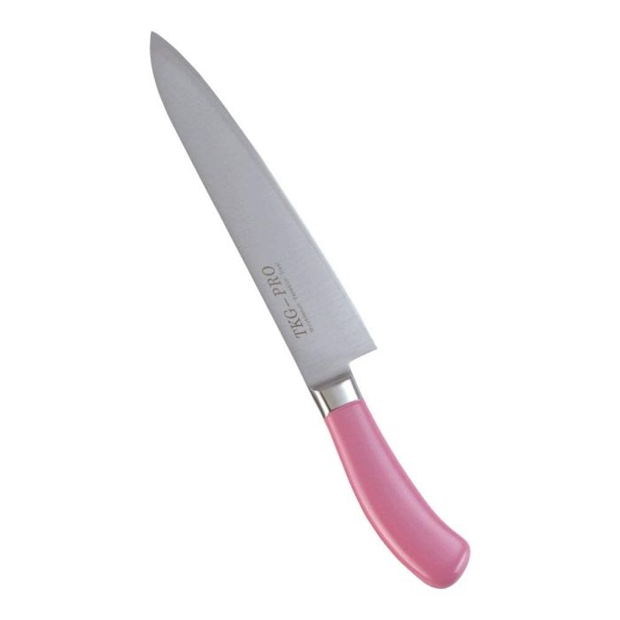 3営業日で発送 遠藤商事 Endo Shoji ＴＫＧ ＰＲＯ 抗菌 牛刀 両刃 ２４㎝ ピンク ATK4315