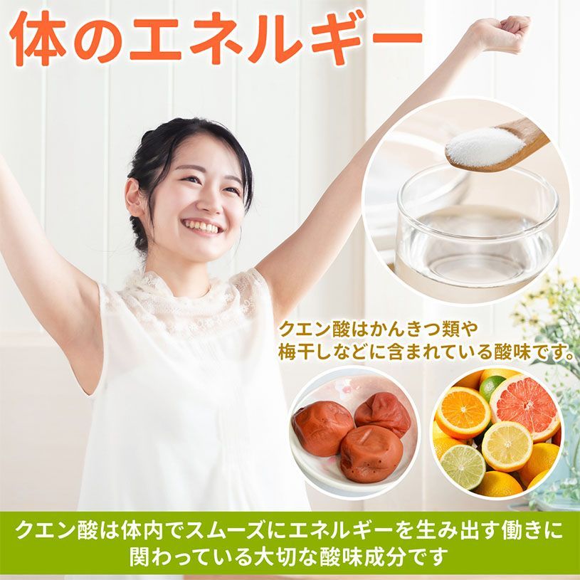 【NICHIGA／ニチガ公式】無水クエン酸 オーストリア産 900g 食品添加物 食品用 Non-GMO (Citric acid) [01]