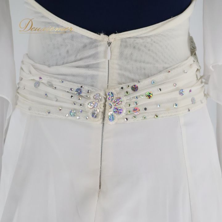 社交ダンス 衣装 スタンダードドレス ドレス ワンピース パーティ 発表  