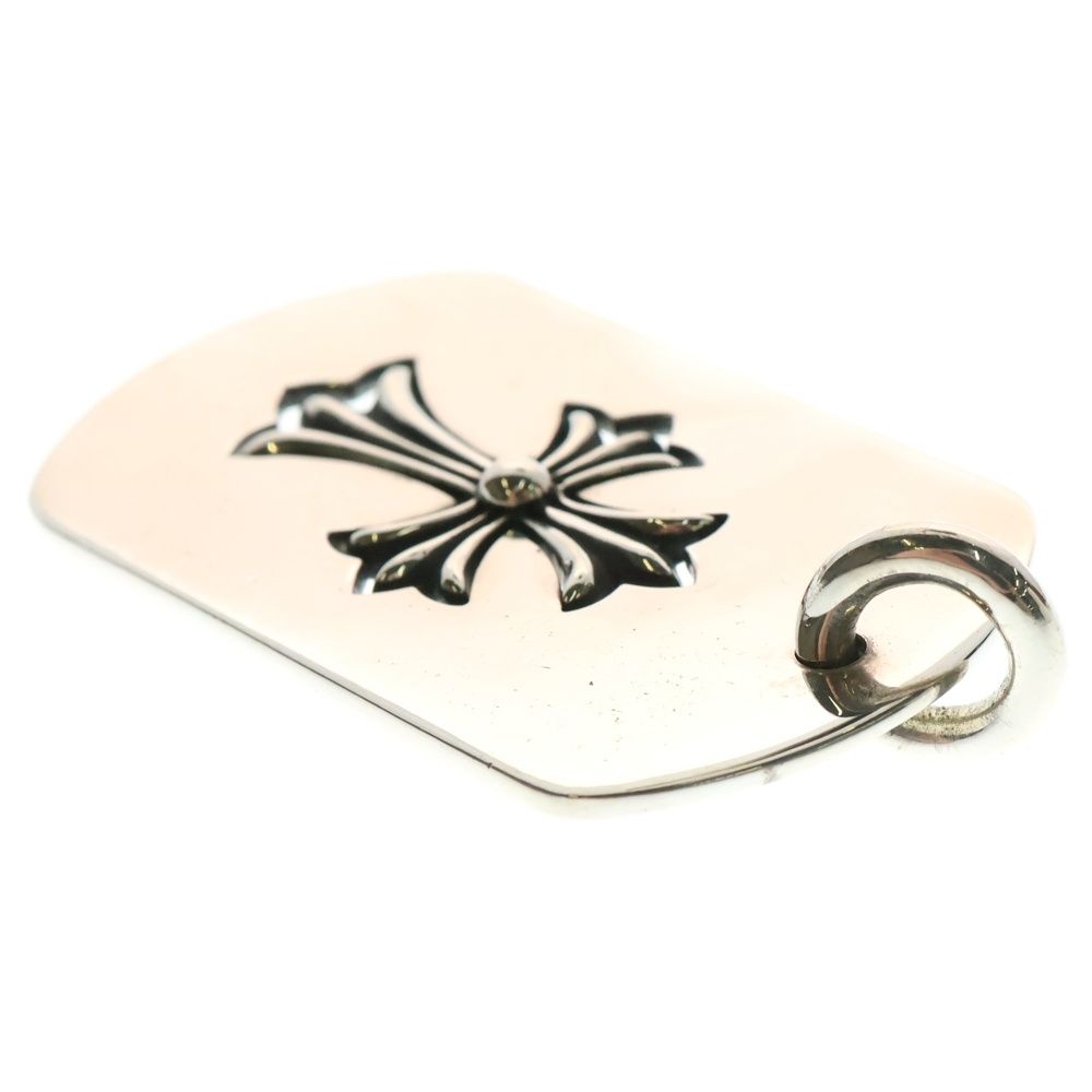 CHROME HEARTS クロムハーツ ドッグタグ クロス ネックレストップ CHROME HEARTS (クロムハーツ) D TAG LRG TNY CRS カットアウト