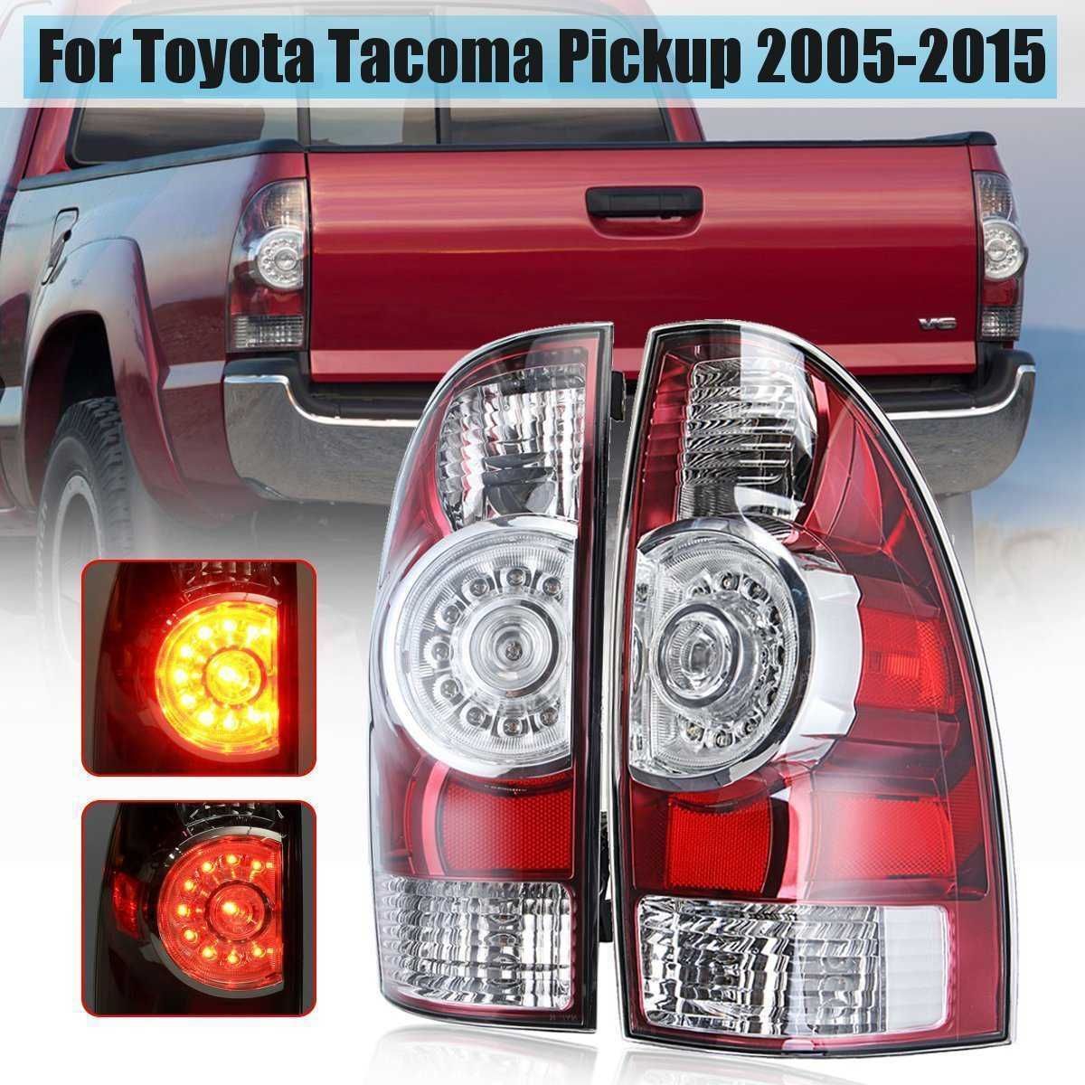 トヨタタコマ用ピックアップ 2005-2015年式 左|右テールライトワイヤーハーネス LED リアテールライトブレーキランプ