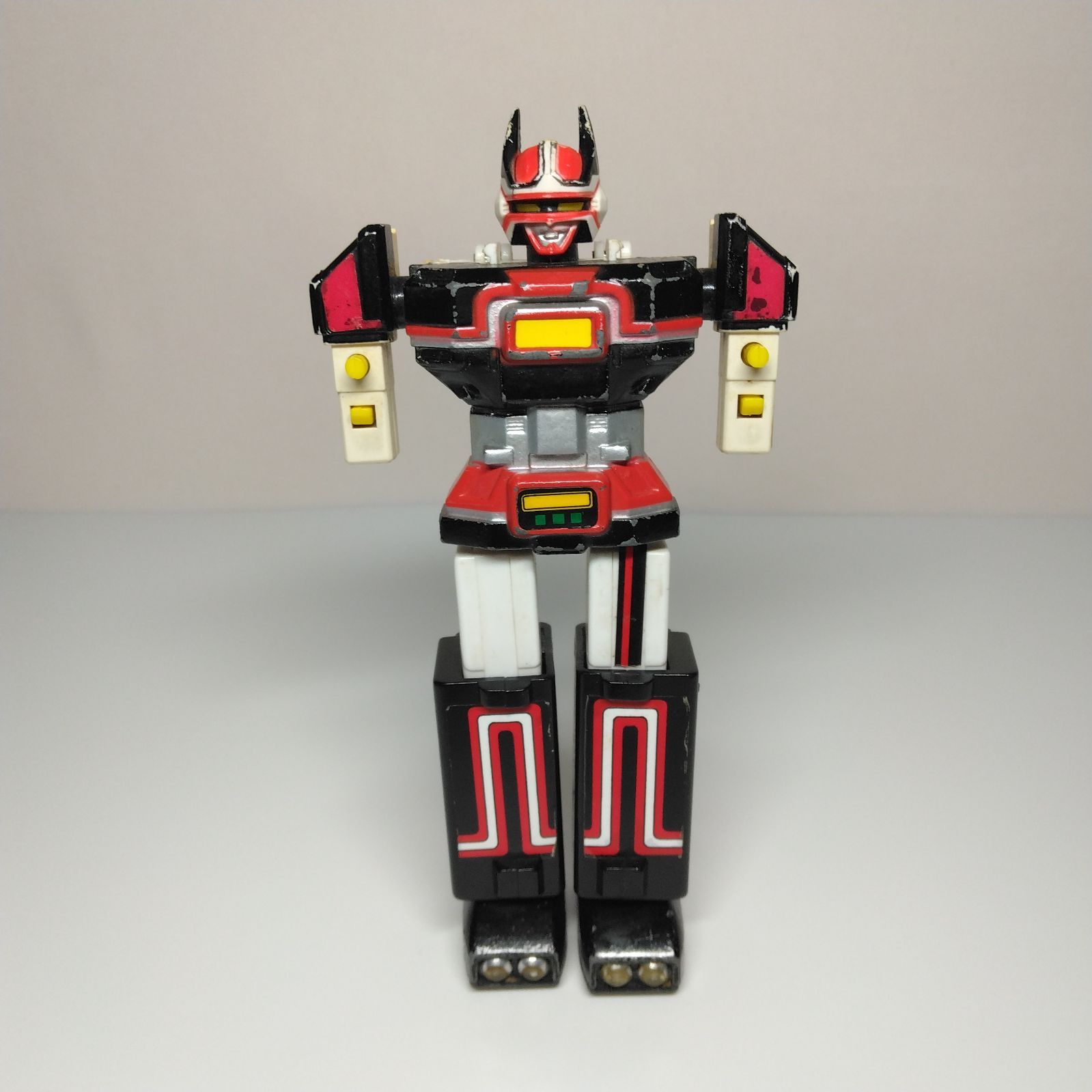 超電子バイオマン 戦隊 超合金 GC 12 バイオロボ 当時物 レトロ ジャンク バンダイ super sentai bioman chogokin bio robo vintage figure toy megazord BANDAI