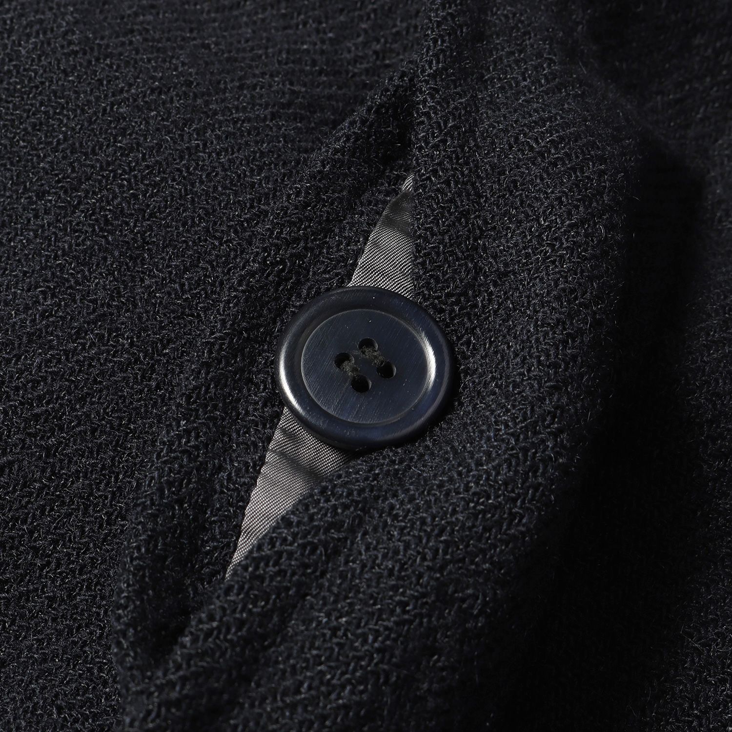 COMME des GARCONS コムデギャルソン 製品染め ウール 縮絨 ステン  