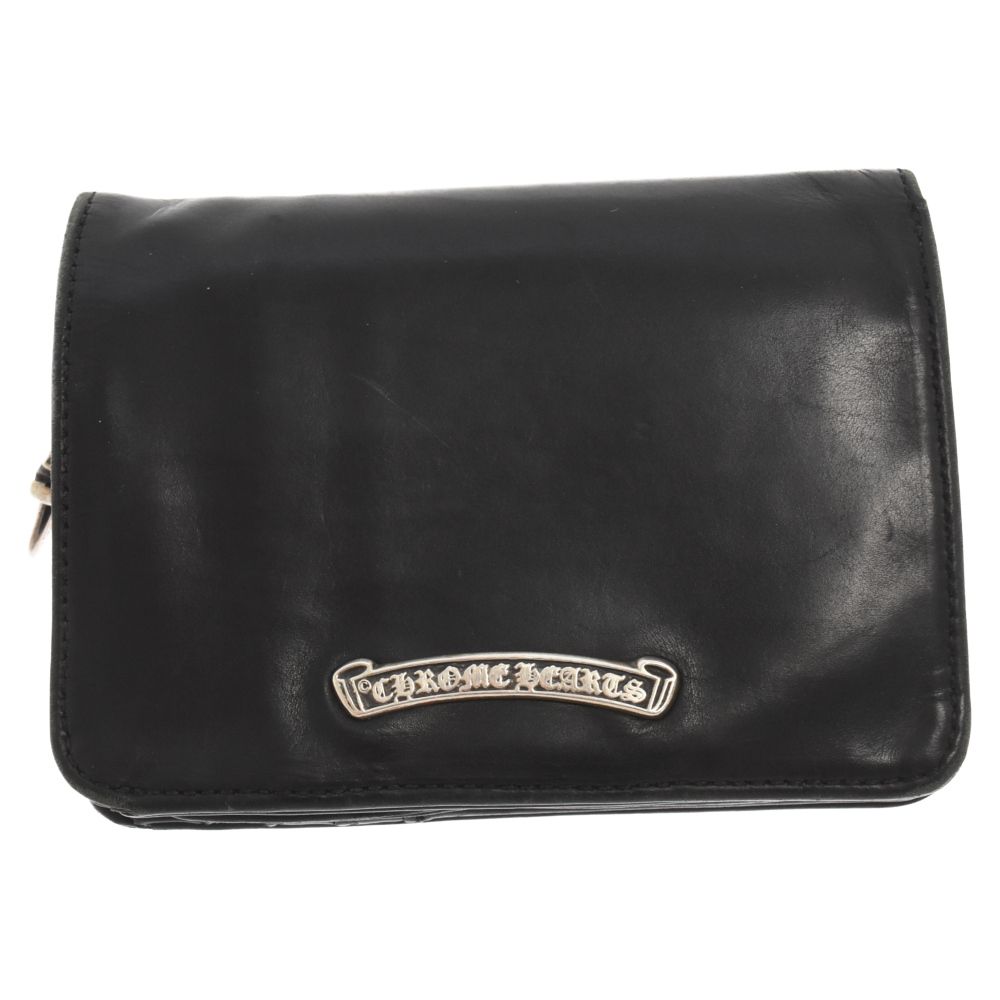 新品】Chrome Hearts Joey Wallet Black CHROME HEARTS (クロム