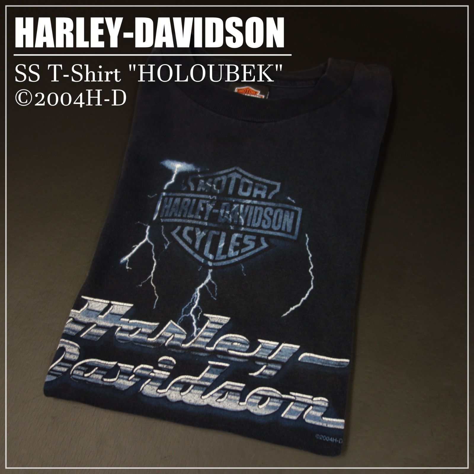 1988年ハーレーダビットソンHarley-Davidson古着シャツMサイズ 80s 
