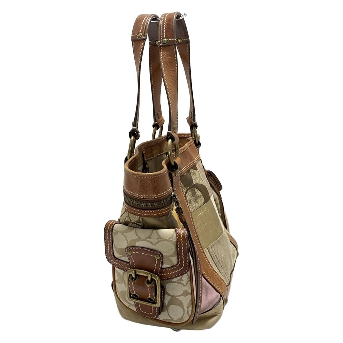 コーチ COACH トートバッグ シグネチャー パッチワーク 10002 COACH(コーチ) トートバッグ シグネチャー パッチワーク トート