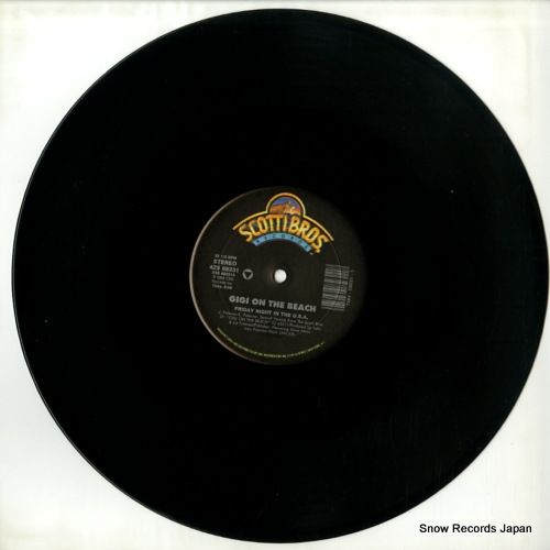 レコード】GIGI ON THE BEACH friday night in the u.s.a.