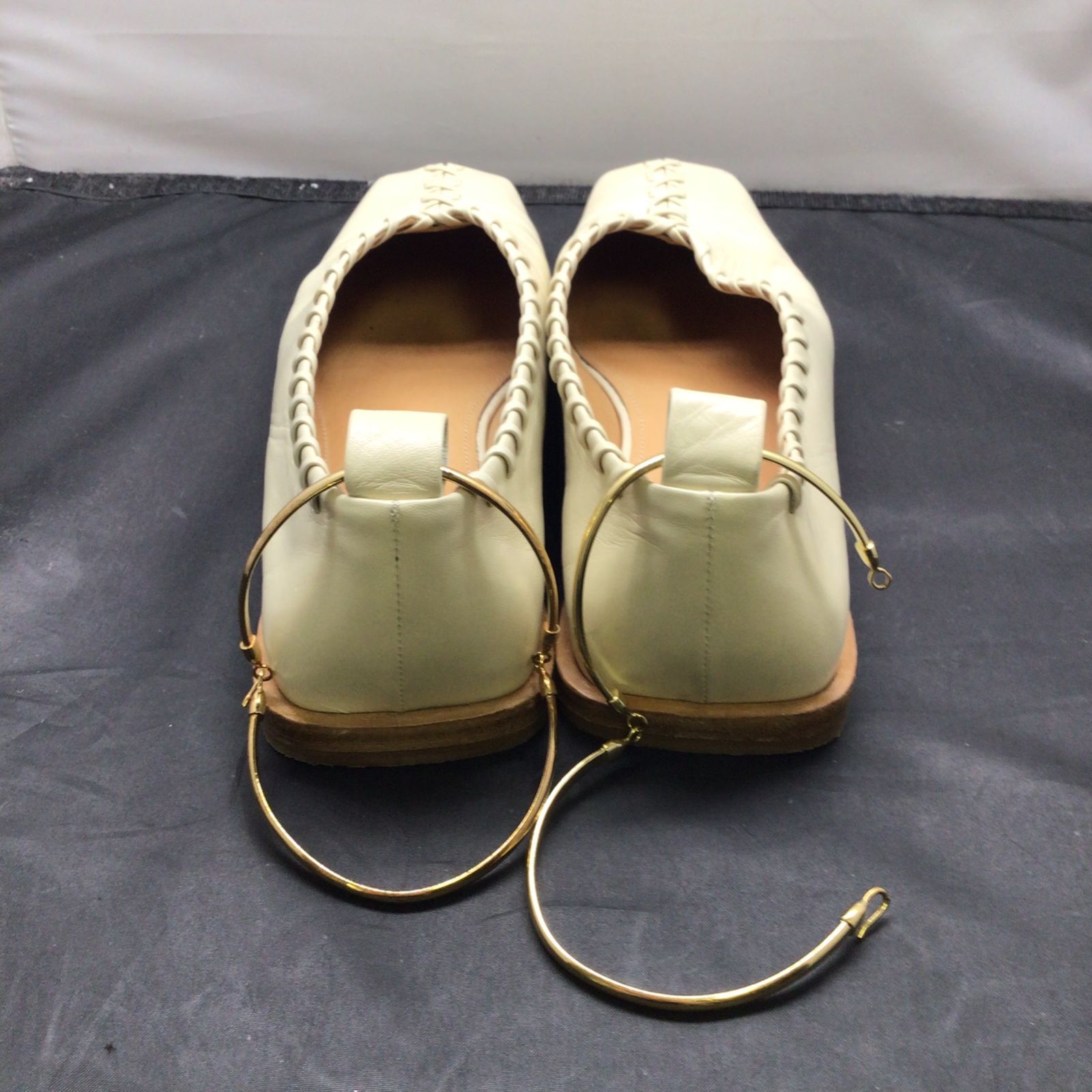 ジルサンダー JILSANDER アンクルリング ステッチ バレリーナ