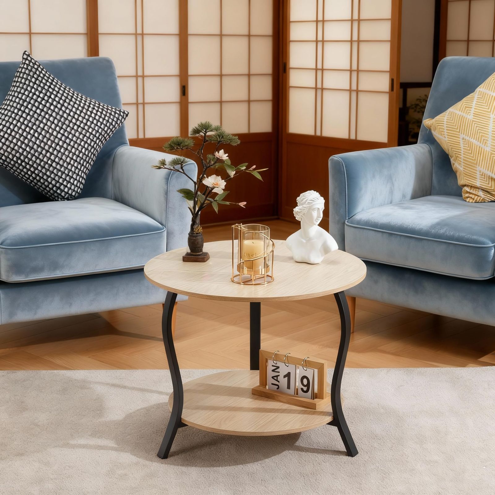 丸型 ローテーブル