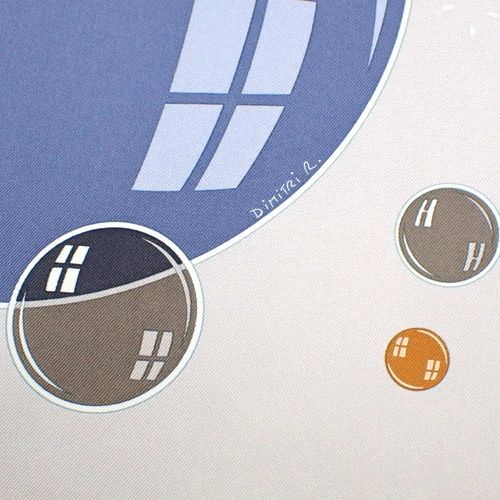 HERMES(エルメス) bal de bulles シャボン玉 カレ90 スカーフ