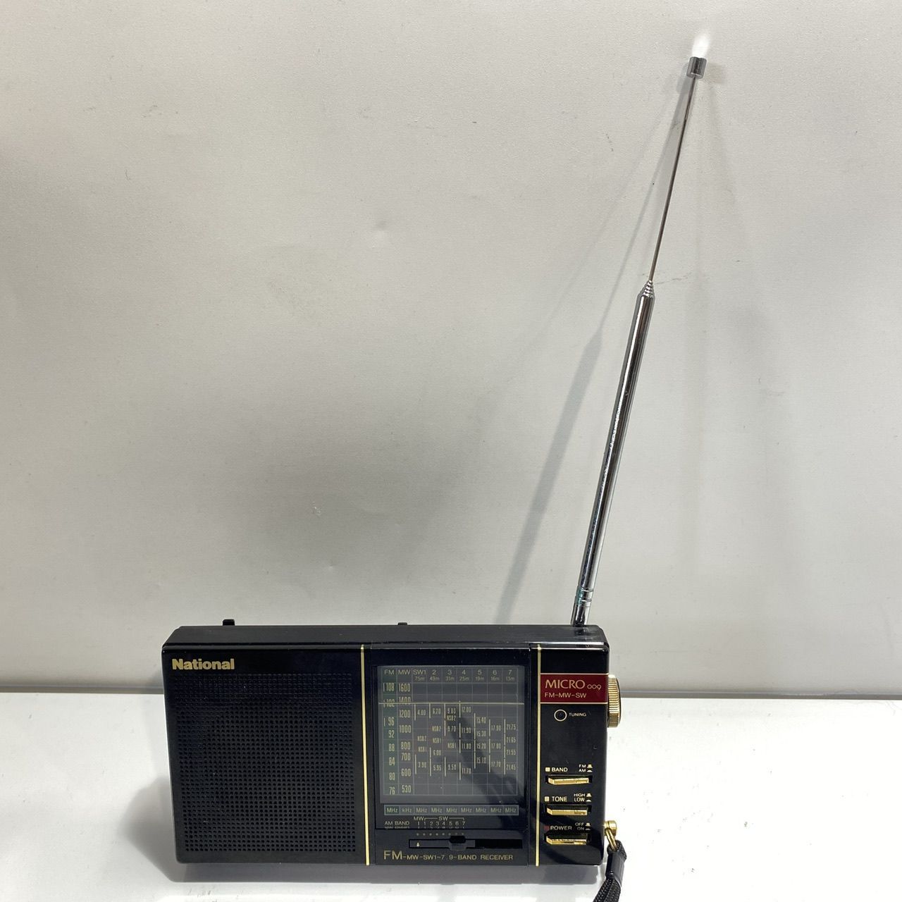 昭和レトロ ナショナル National RF-009 ポータブルラジオ (管理