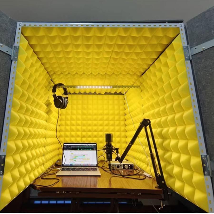 防音ボックス テレワークリモートワーク 簡易防音室 卓上吸音ボックス