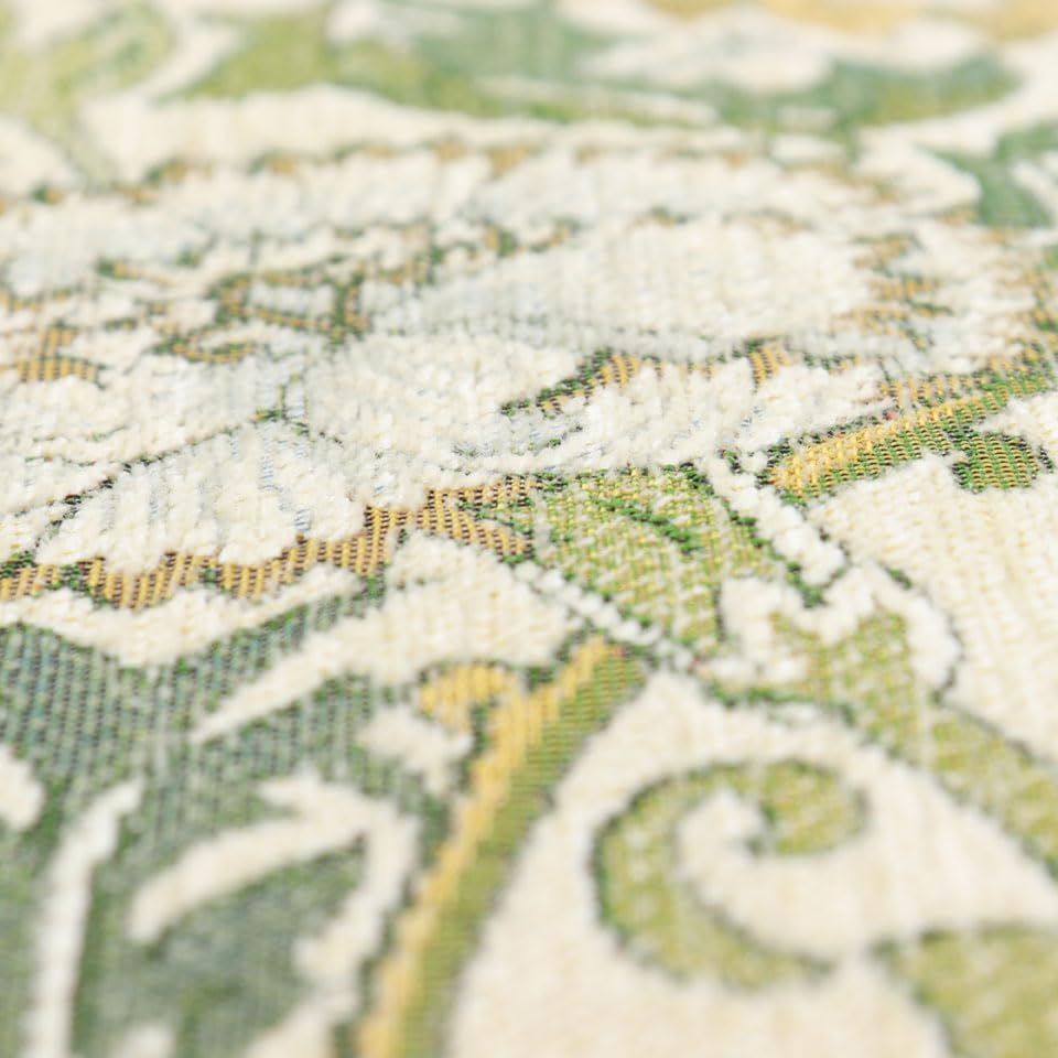 川島織物セルコン Morris Design studio モリスデザインスタジオ マット ピンクアンドローズ イエロー 60×92cm FH1718A ベルギー製 WWW_NOITHATQUANGTHANH_NET