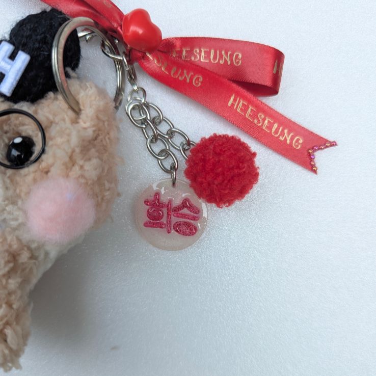 ENHYPENヒスンがモチーフのモールドールキーホルダー モール
