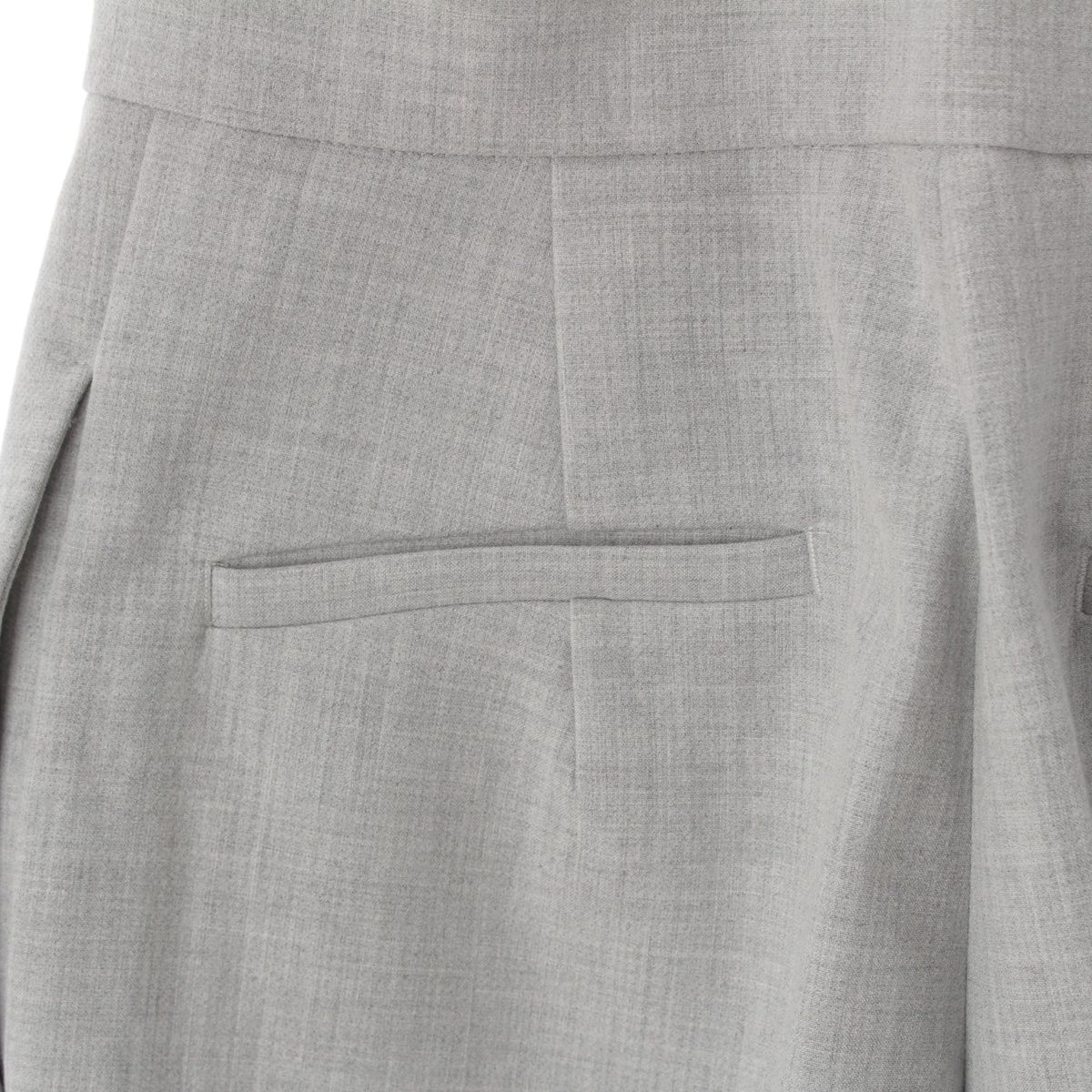 ヨリ 21AW ハイウエスト サスペンダースティック パンツ ボトムス  