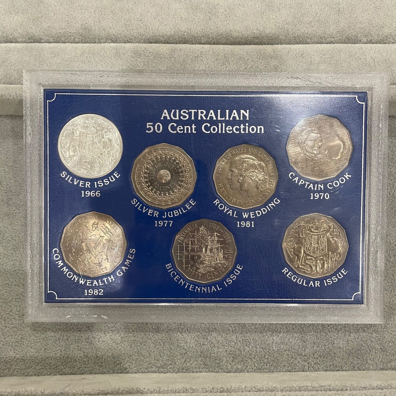 【メルカリ便】旧貨幣・記念硬貨セット プルーフ硬貨 オーストラリア 50セント コレクション プルーフセット 銀貨