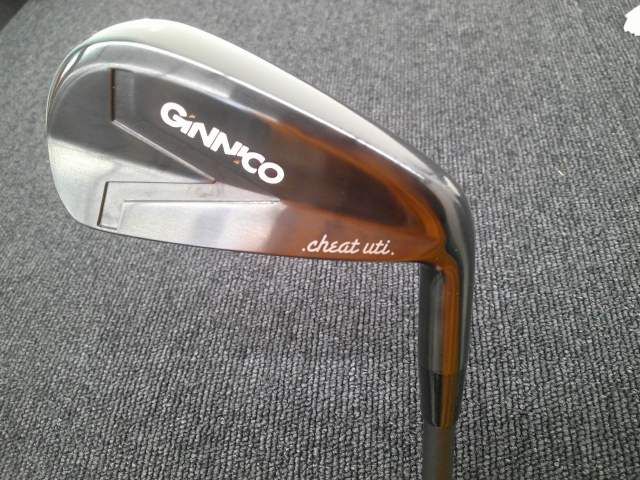 ユーティリティ イオン GINNICO cheat uti BlackIP|TRAVIL IRON 75|S|25 2656 松山店