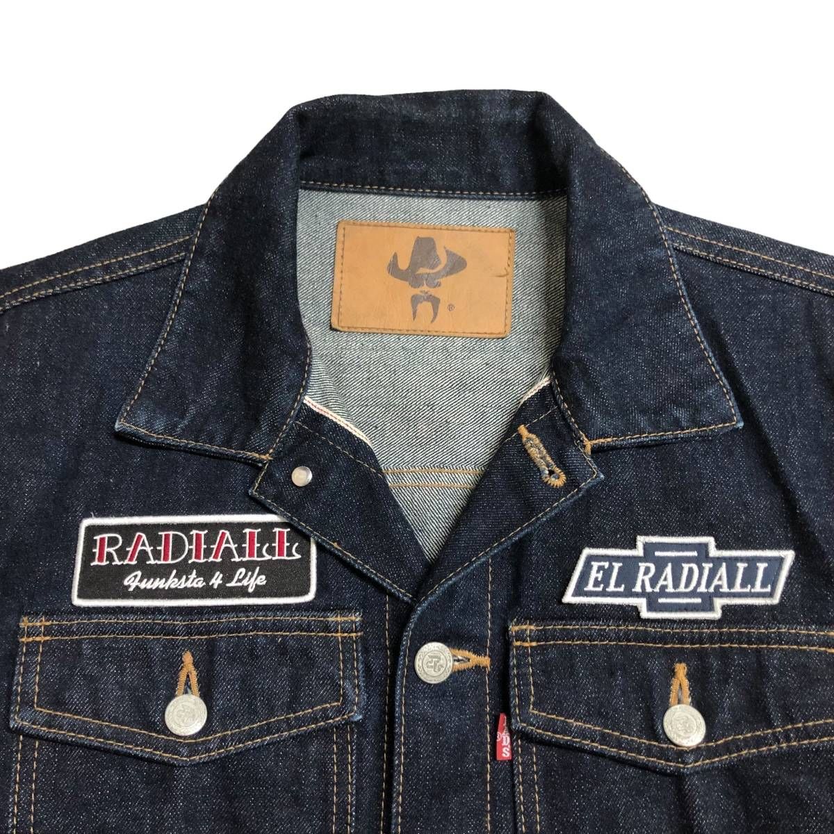 ラディアルワッペンデニムジャケット RADHIALL ラディアル DENIM JACKET デニムジャケット Gジャン