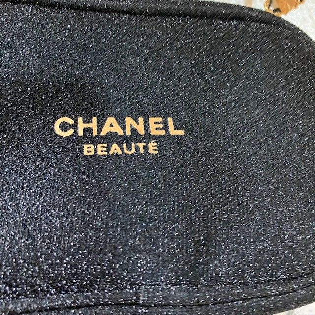 シャネル CHANEL 「CHANELBEAUTE」 ノベルティ チェーンポーチ