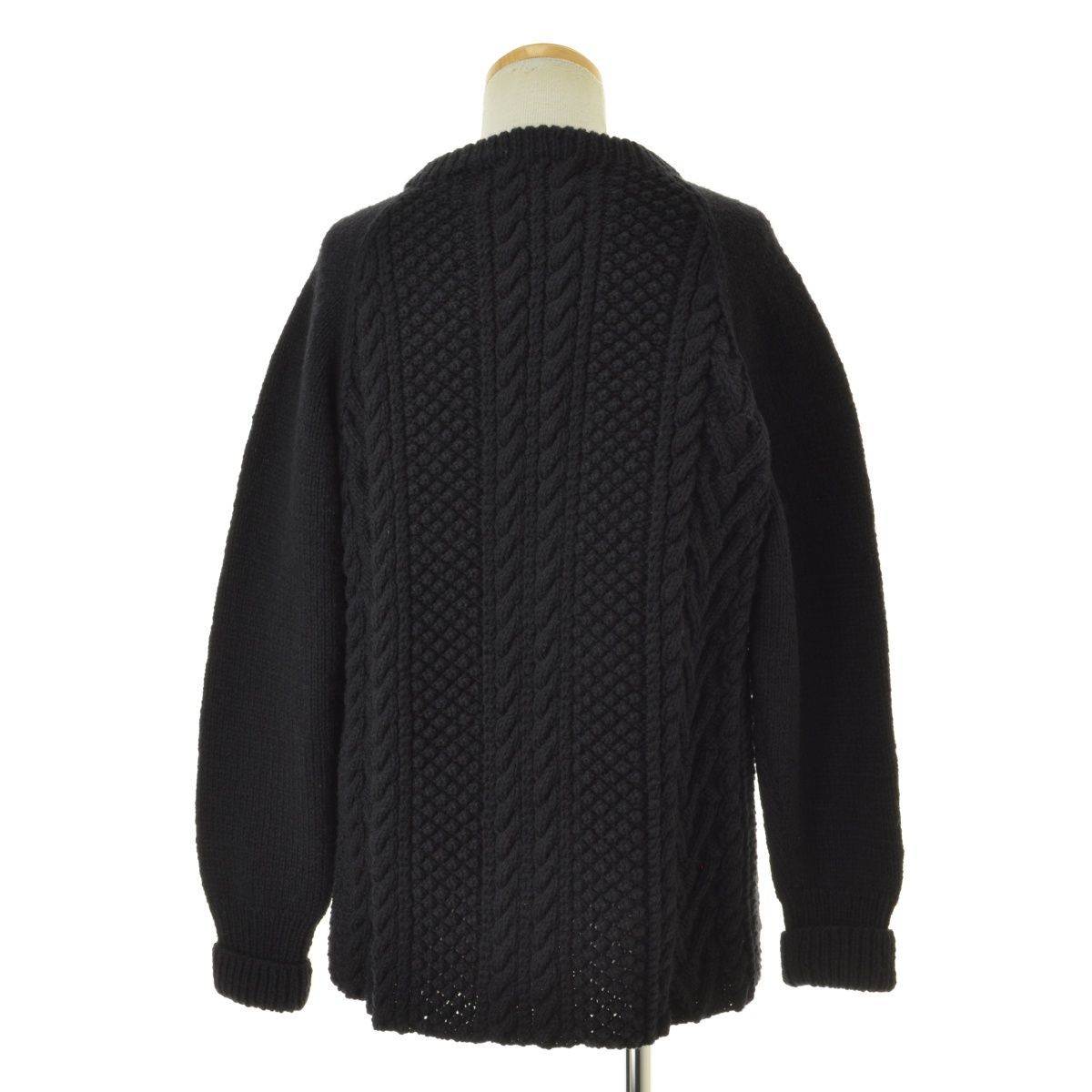 nanamica×AthenaDesigns】別注 SUJF504 アイルランド製 ウール アラン 