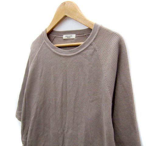 FREAK'S STORE フリークスストア フリークスストア FREAKS STORE ワッフルカットソー 七分袖