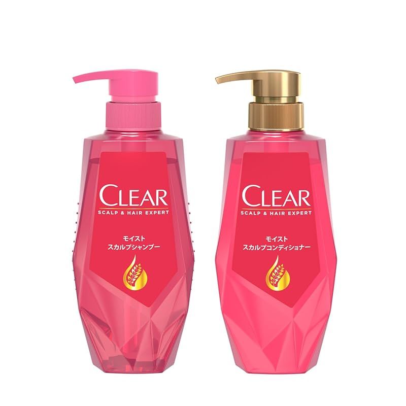 CLEAR (クリア) モイスト スカルプ シャンプー コンディショナー