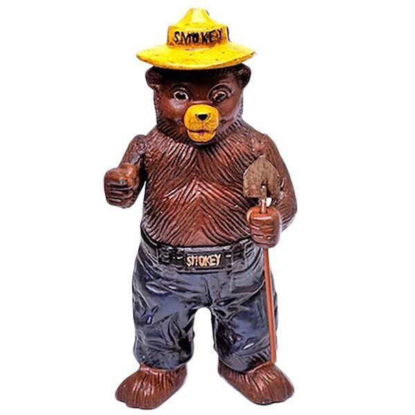 SMOKEY BEAR BANK スモーキーベア バンク 貯金箱 熊 消防 企業