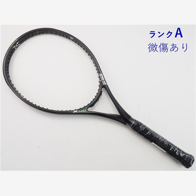 中古 テニスラケット プリンス プリンス エックス 100 2018年モデル【一部グロメット割れ有り】 (G3)PRINCE Prince X 100 2018