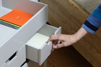 忘れ物防止ワゴン