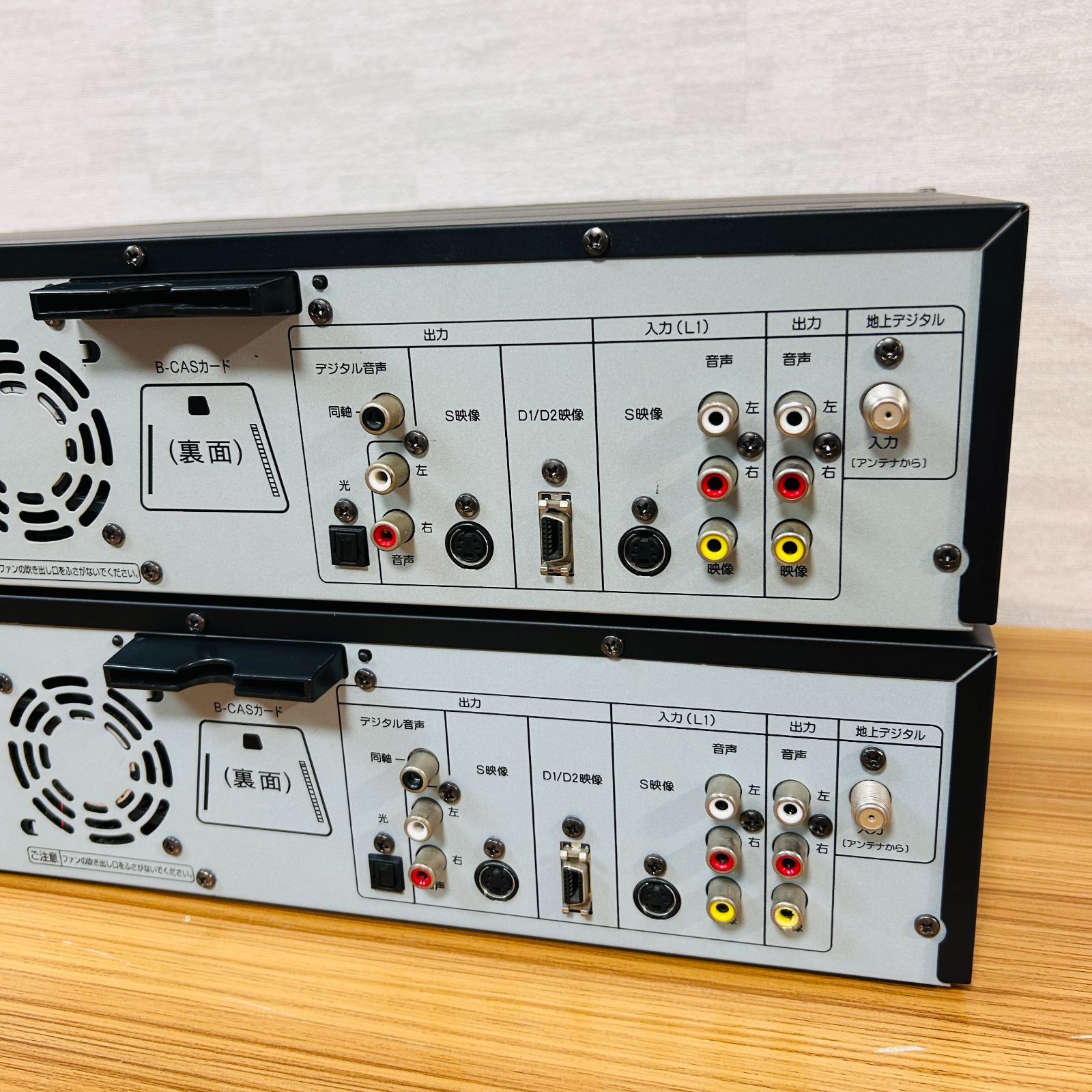 竹*ツ様 ジャンク　 DXアンテナ　DXR160V 2台　DVD VHS レコー 竹*ツ様 ジャンク DXアンテナ DXR160V 2台 DVD VHS レコー