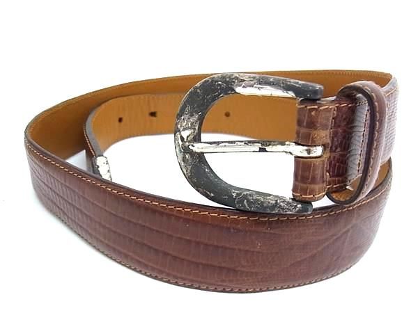 Ermenegildo Zegna エルメネジルド ゼニア リザード型押しレザー
