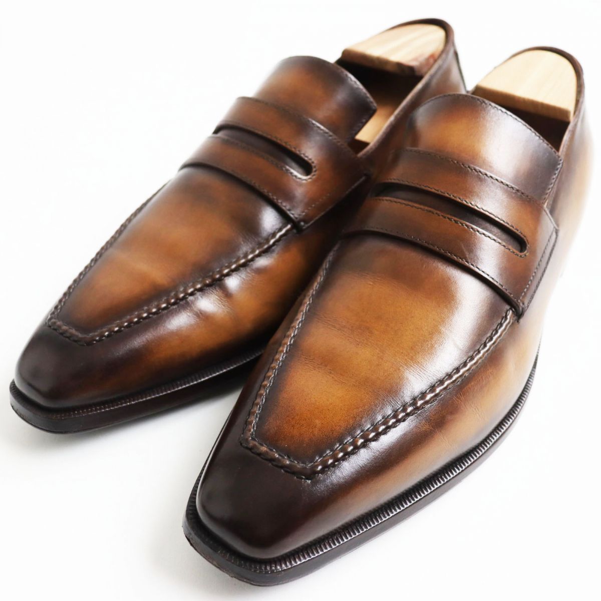 極美品○Berluti ベルルッティ ANDY アンディ デムジュールライン ...