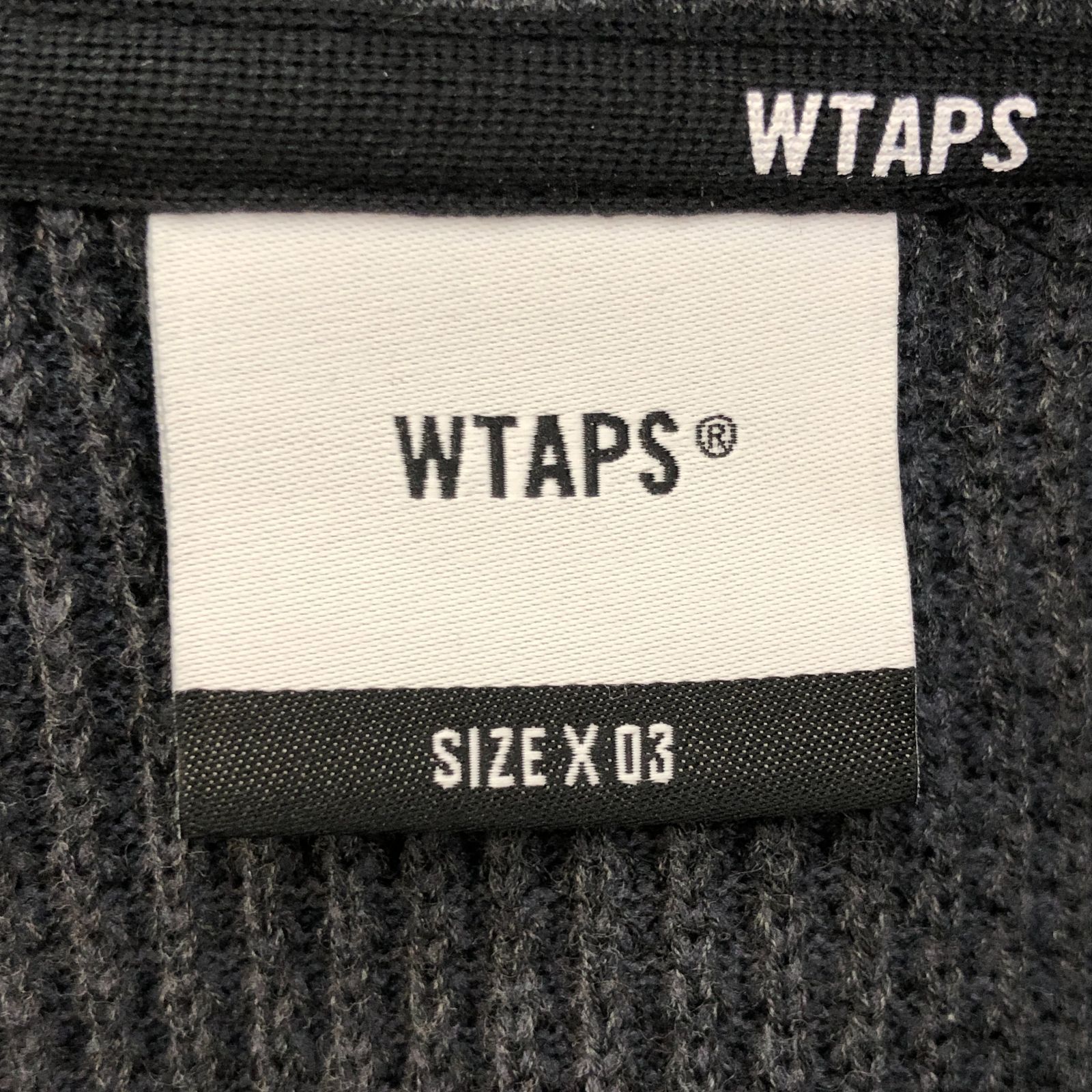 WTAPS 25SS ジョニーカラーシャツ WTAPS ダブルタップス DUP SWEATER CTPL 251FZDT-KNM01 25SS