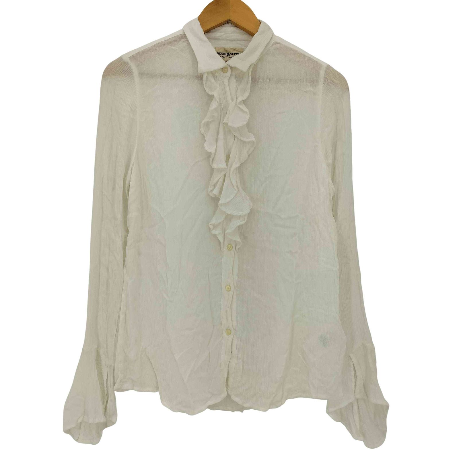 デニムアンドサプライラルフローレン フリル トップス デニムアンドサプライラルフローレン フリル トップス