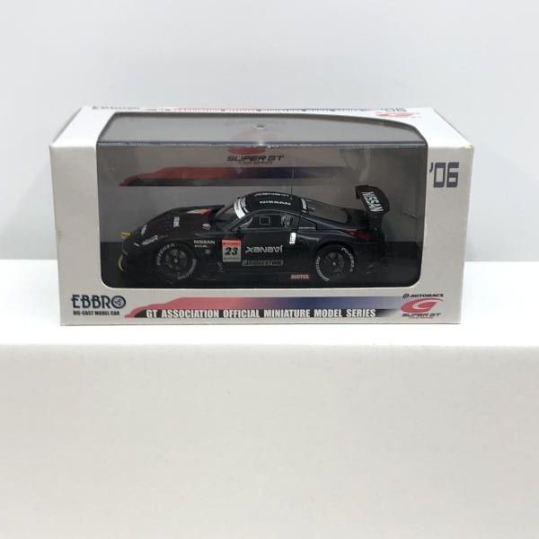 【中古】エブロ 792 1/43 ザナヴィ ニスモZ テストカー スーパーGT500 2006 #23(ブラック) 開封品[97]