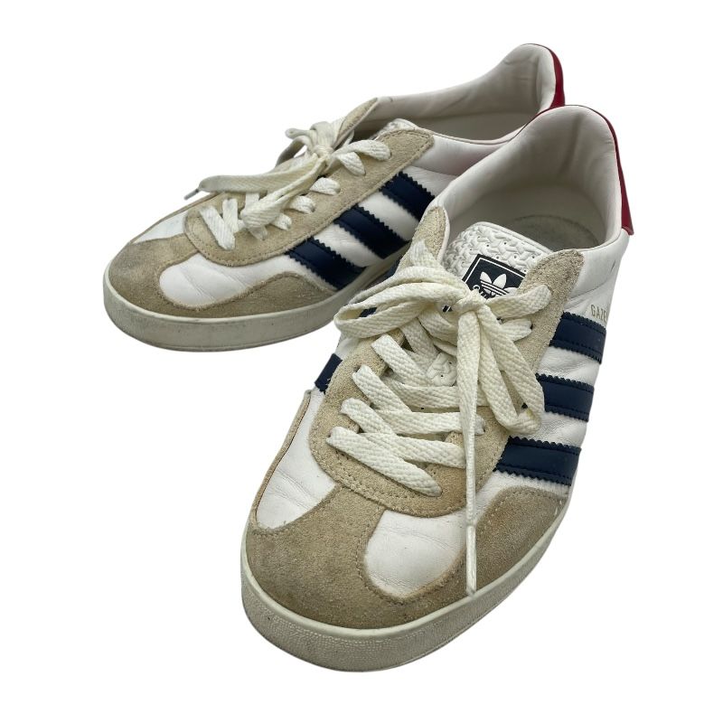 グッチ GUCCI ガゼルローカットスニーカー 646652 ホワイト レディース スニーカー