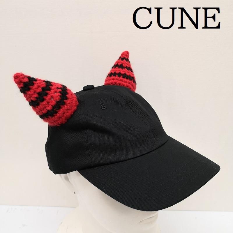 CUNE キューン 帽子 キャップ 鬼の角 6P キャップ 帽子 うさぎ