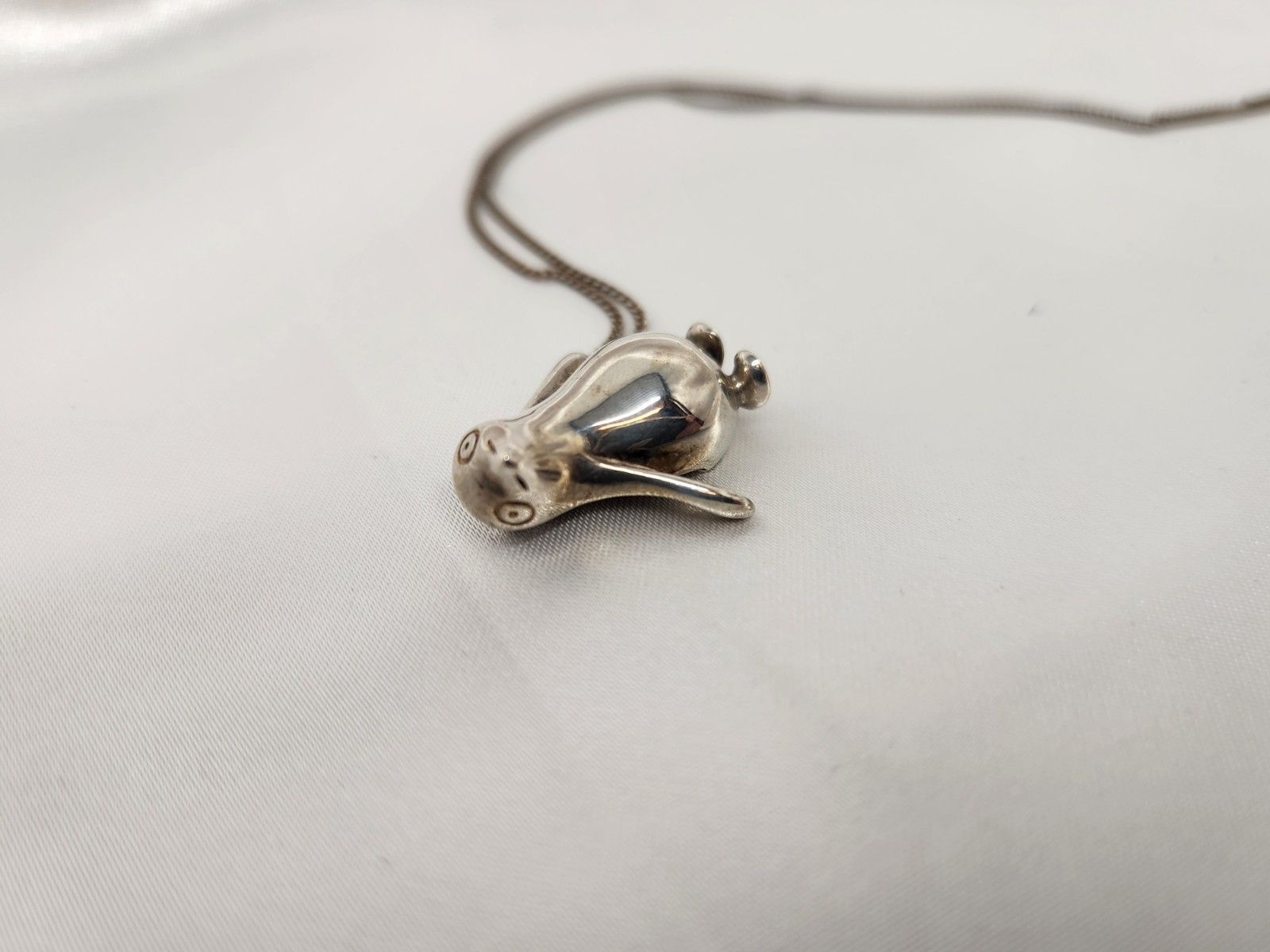 Tiffany&Co. ティファニー ペンギンネックレス 44cm シルバー 925 M