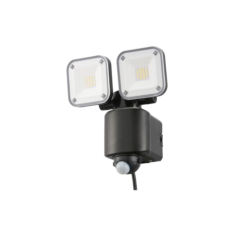 オーム電機monban センサーライト 人感センサー 屋外 購入 IPX4 防犯 2