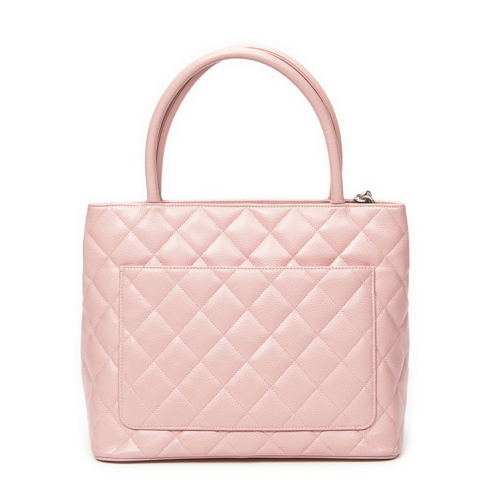 CHANEL シャネルメダリオン トートピンクマトラッセキャビアレザーA DECORATOM_COM_BR