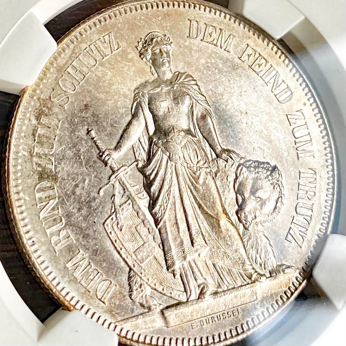 スイス 1883 NGC MS63 近代射撃祭 ルガーノ 5フラン銀貨 | nate-hospital.com