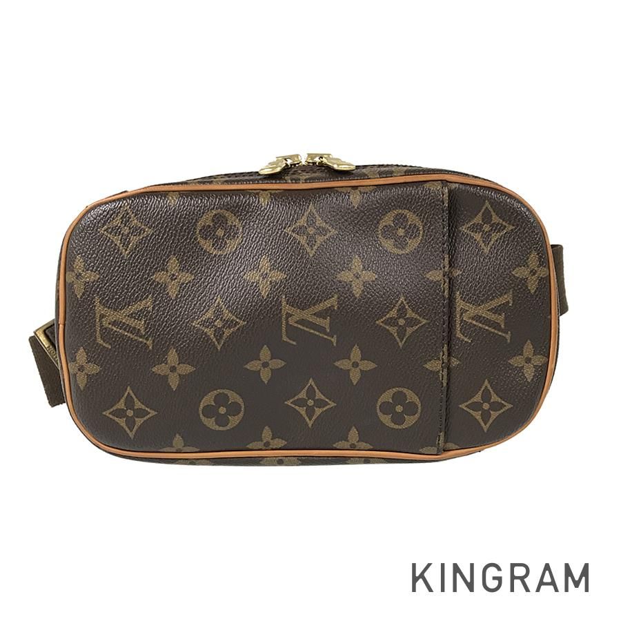 ルイ・ヴィトン LOUIS VUITTON モノグラム ポシェット ガンジュ M51870 PVC ボディバッグ iz【中古】