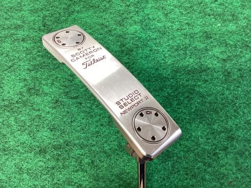 タイトリスト SCOTTY CAMERON STUDIO SELECT NEWPORT 2 35インチ 10g パター PT スチール フレックスその他 メンズ 男性用 右利き 右用 Cランク ゴルフクラブ